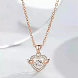 Heart With Wings Necklace